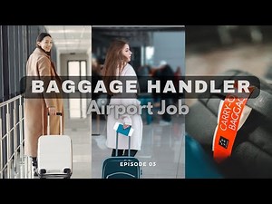How To Work Baggage Handler In Airport Job ? || baggage handler Job || AI Job Training