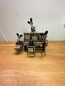 Louis MARX & Co. Antique RARE Tin Litho Wind-up Merry Makers BAND - Etsy