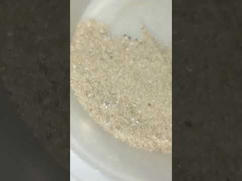 sand eating dry sand