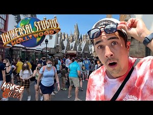 HOW TO DO EVERYTHING AT UNIVERSAL STUDIOS HOLLYWOOD ON A BUSY DAY | Mouse Vibes