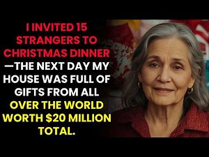 I Invited 15 Strangers to Christmas Dinner, Next Day My House Was Full of Gifts from Over the World