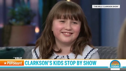 See Kelly Clarkson interview her kids Remy and River Rose