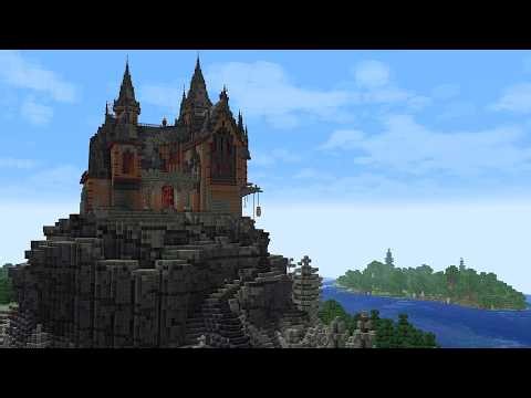 Building a Gothic Castle in Minecraft for my Friends