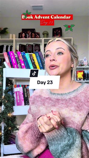Book Advent Calendar Day 23 🫶🏼📖✨ #booktok #fyp #bookadventcalender #adventcalendar #christmas