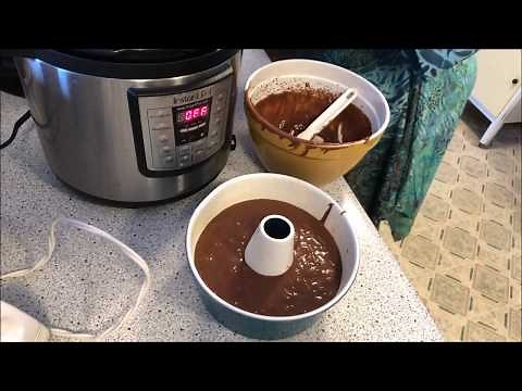 LET'S MAKE A BOX CAKE IN THE INSTANT POT OH YES YOU CAN