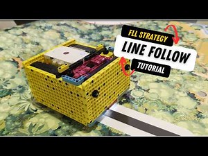 FIRST LEGO League Line Following on BIOGLOW