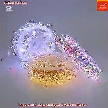 LED Firecracker String Lights EU/US DC Power Remote Control #aliexpresshaul #aliexpressgoodfinds