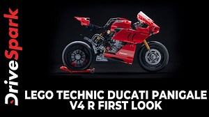 LEGO Technic & Ducati has come together to offer the Danish Toy company’s latest product, a Panigale V4 R. The model is the first-ever brick reproduction of the Italian superbike. The Ducati Panigale V4 R will be available in the LEGO Technic line from the 1st of June for Euros 59.99 (roughly Rs 4,991 taxes). Watch the video to check out the all-new Ducati Panigale V4 R LEGO Technic model and all its details. | DriveSpark