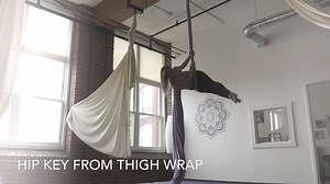 Aerial Yoga Girl TV