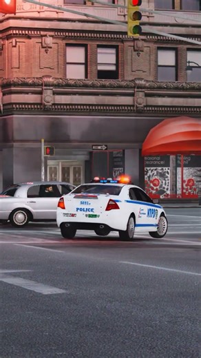NYPD 2010 FUSION RESPONDING WITH BLAZING SIREN &RUMBLER ON #nypd #shorts #gta #lspdfr #gtarp #fivepd