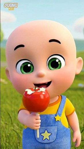 Sharing Is Caring 🍭😋| Lets Share Lollipop | Jugnu Kids Nursery Rhymes & Kids Song Cartoon #shorts