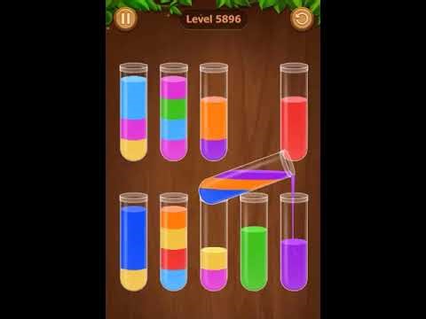Water Sort - Color Sort Game Level 5891 - 5900 Walkthrough | PuzzleChallenge ✔️