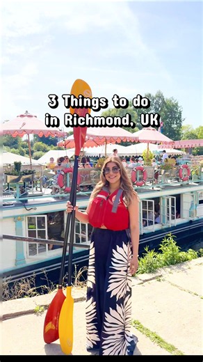 3 Things to do in Richmond (especially on a sunny bank holiday weekend) ☀️😎 #richmond #kayak #bankholidayvibes #fyp #kayaking