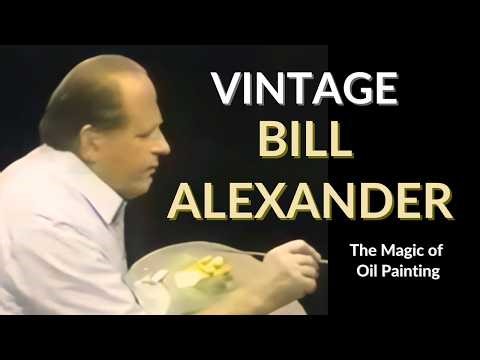 👉 The Original Master Paints a Rushing River | Bill Alexander