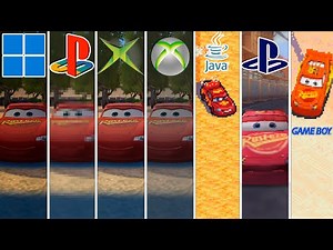 Cars: The Video Game ➢ Battle of Game Versions ➢ PC, PS2, XBOX, XBOX360, Wii, Java, GameBoy, PSP