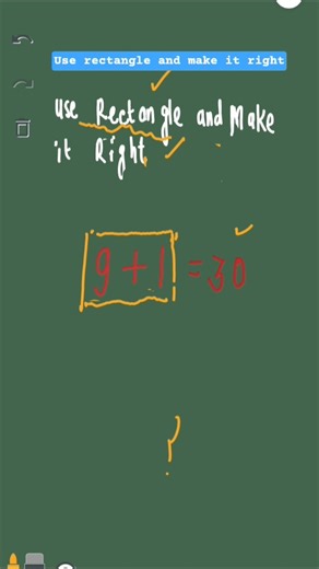 use rectangle and make it right 🔥🔥🔥 #maths