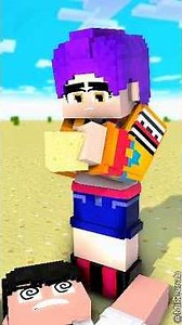 Zombie & Zombie Girl Vs JINU & RUMI ( Hindi ) #shorts #minecraft #animation #trending #viral