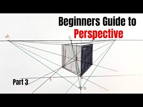 How to Draw a PERFECT Cube In Two Point Perspective