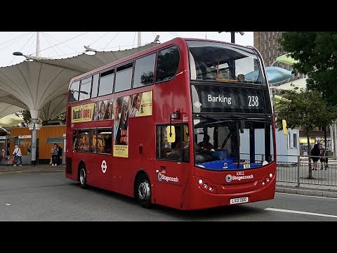 London Bus Route 238 - Barking to Stratford - Subtitles