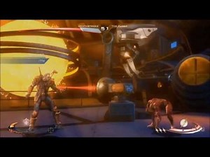 Injustice: Gods Among Us - Deathstroke VS Flash (Story Battle 26) [HD]
