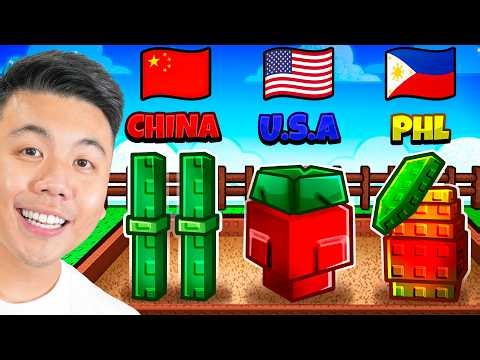 Grow A Garden But COUNTRIES Decide My Seeds