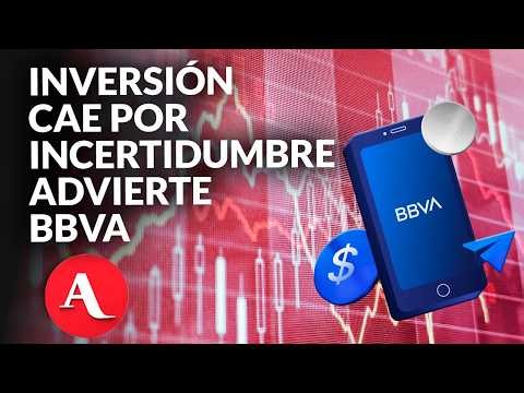 BBVA atribuye caída de inversión en México a incertidumbre por reforma judicial