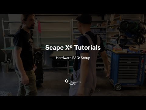 Scape X® Tutorials: Setup