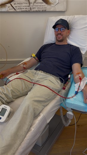 James B Watt MBE on Instagram: "As those who follow me will know, I’m pretty obsessed with optimising my health. Recently I tried ApheriX at Viavi. It’s not dialysis and it doesn’t replace your liver or kidneys. It uses therapeutic apheresis, a clinical therapy that gently filters the blood to remove inflammatory and toxic substances that can quietly accumulate over time, before returning the blood back to the body. In my case, apheresis removed a significant burden of environmental toxins, incl