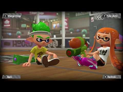 Super Smash Bros Ultimate Inkling Girl Amiibo (Splatoon 2)