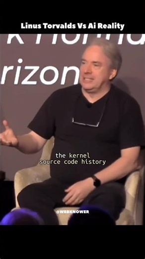 Linus Torvalds Vs Ai Reality #shorts #linux #ai #programming