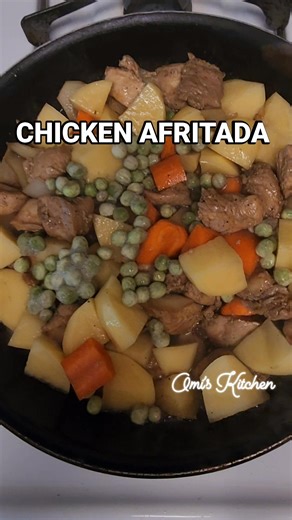 Kumusta! Here's a simple and delicious Chicken Afritada recipe Pinoy style: *Ingredients:* - 1 lb boneless, skinless chicken thighs or breast, cut into bite-sized pieces - 2 medium onions, chopped - 3 cloves garlic, minced - 1 cup tomato sauce - 1 cup chicken broth - 1/2 cup liver spread (optional) - 2 medium potatoes, peeled and cubed - 1 large red bell pepper, sliced - 1 tsp paprika - Salt and pepper to taste - 2 tbsp oil - 1 tbsp Chicken Bouillon Powder or 1 pc chicken Bouillon cube *Instruct