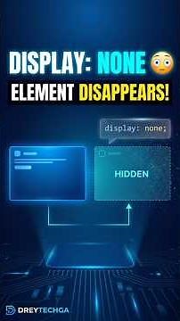 CSS display:none Explained 😳 (Element Completely Disappears!)