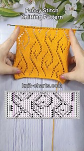 37K views · 289 reactions | Fancy Stitch Knitting Pattern #fancyknitpattern #knittinglove #knittingstitches | Free Knitting Patterns | Facebook