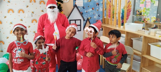 Our little learners celebrated Christmas with joy, creativity, and...