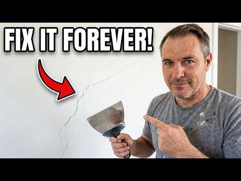 How to Fix a Drywall Crack in a Ceiling or Wall Forever — The 4 Steps Painters Never Skip