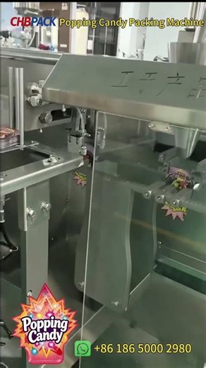 Popping Candy Premade Pouch Packing Machine