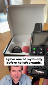 The Freedom To Communicate Without Limits: Whether you’re at home or abroad, stay in touch with friends, your kids, elderly, or business team members. These radios are ready to use right out of the box (no programming needed) - simply turn them on and start talking right away! We are the ONLY professional grade radio that offers nationwide coverage with no monthly fees. Click to order now for FREE Shipping! 🎙️ | Rapid Radios