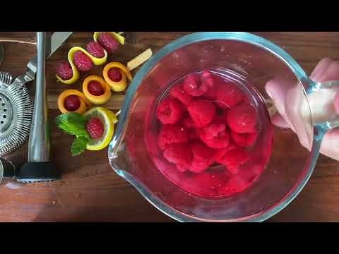 3 raspberry infused gin cocktail recipes