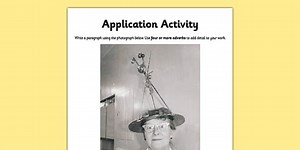 Adverbs Application Worksheet