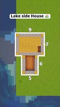 Minecraft: How to Build a Beautiful Lakeside House 🌊