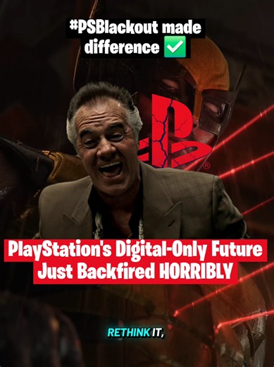 PlayStation’s Digital Future Just Backfired HORRIBLY 🤯 PSBlackout and NO DISC NO BUY made difference 🤝 ( all of this still rumors but we'll see ) #playstation #physicalmedia #xbox #gamingnews #gaming