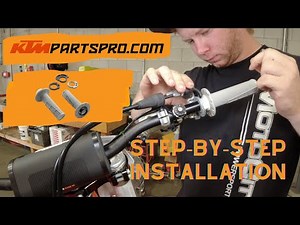 KTM Lock-On Grips | Step-by-Step Grip Set Installation