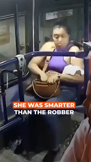 This robber thought he was clever, but this woman was just smarter than him. | Positive