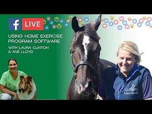 Using Home Exercise Program Software, with Equicantis