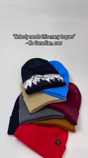 And it’s toque, not beanie 🤭 #madeincanada #canadianmade #canada #toque | Local Laundry