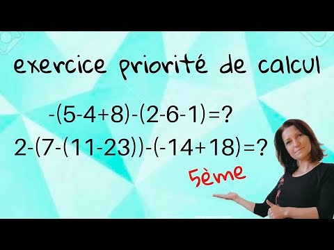 Calculation priority. Middle school and high school mathematics. 5th grade level @bonnesnotesenmaths
