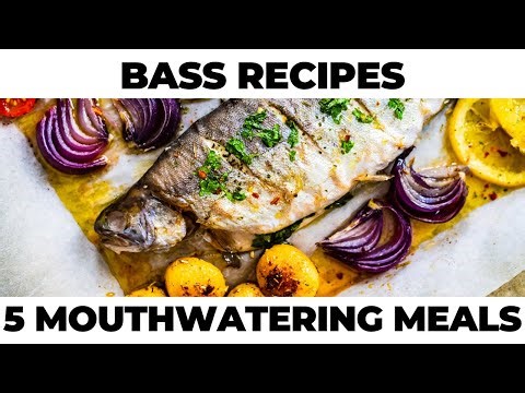 Turn Your Bass Catch Into 5 Mouthwatering Meals!