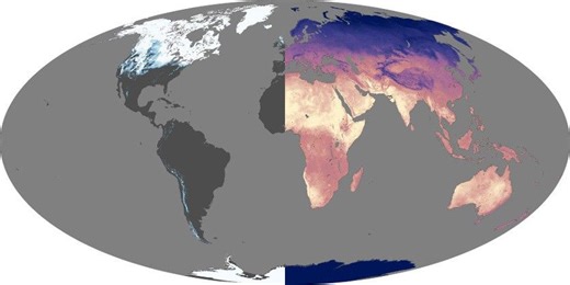 Snow Cover & Land Surface Temperature Comparison - NASA Science