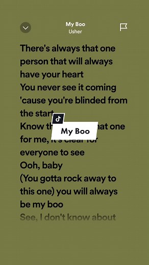 My Boo Usher Lyrics