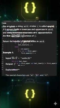 LeetCode 3121 in 60 Seconds ⚡ FAANG String Trick #leetcode #coding #dsa #codeprep